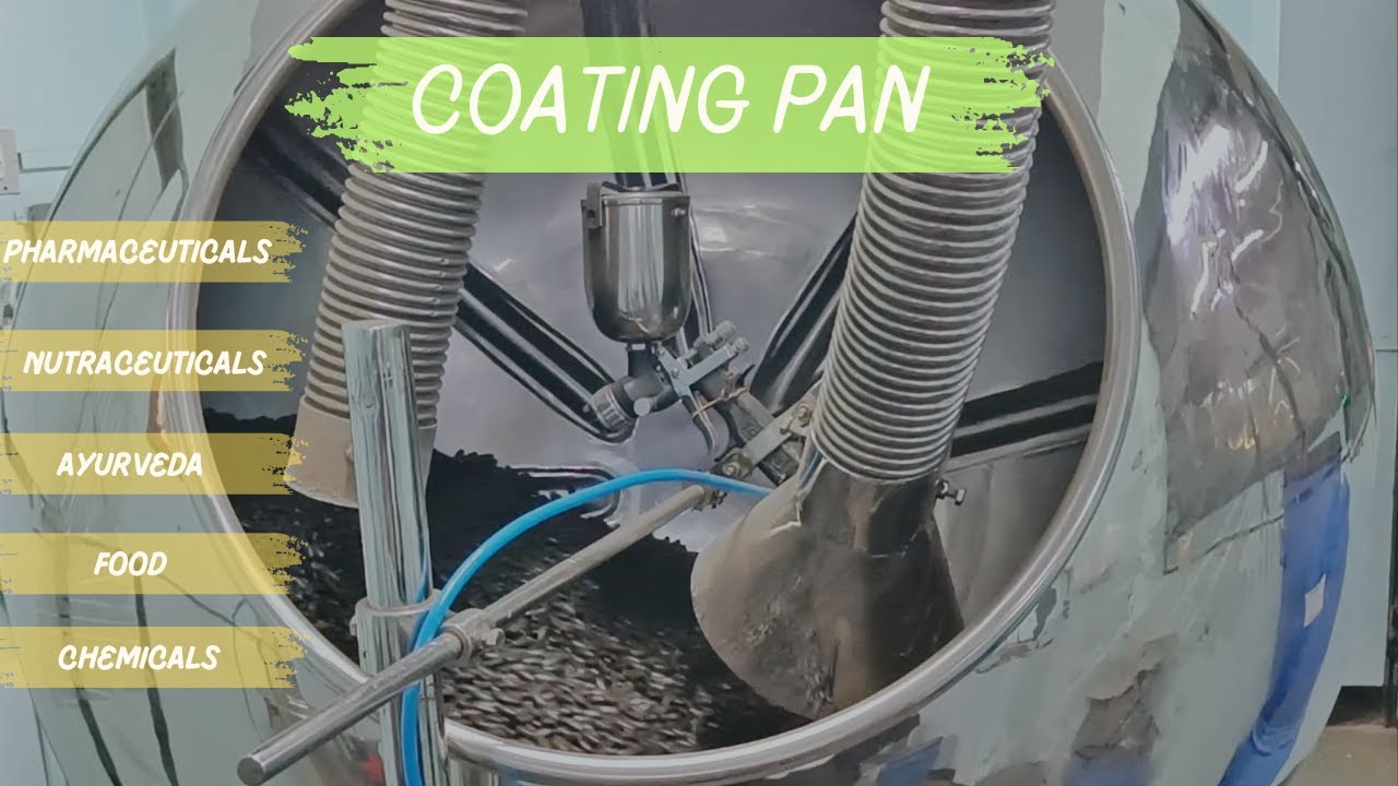 Coating Pan | Tablet Coating System | Tablet Coating Machine
