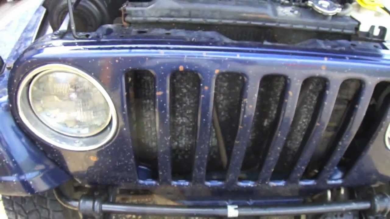 Prepping for Paint on the Jeep TJ