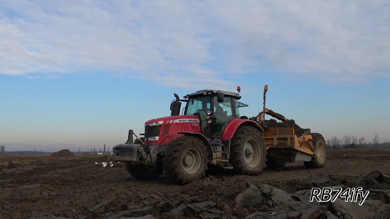 LAND LEVELING - FIAT AD12B, FH200.3 MASSEY FERGUSON 7726, 7499, 5613 NEW HOLLAND TM190, TM155