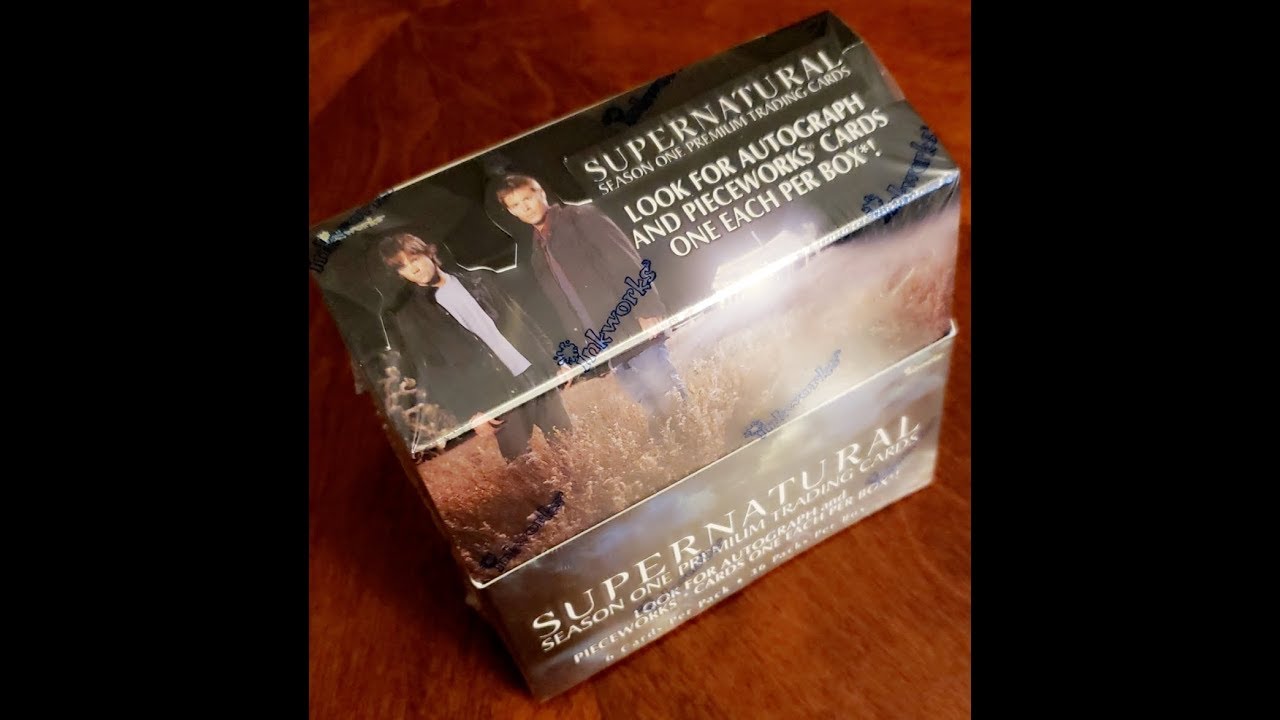 SUPERNATURAL Inkworks SEASON 1 Box Break #2! Nice Pull! RARE Opening!!