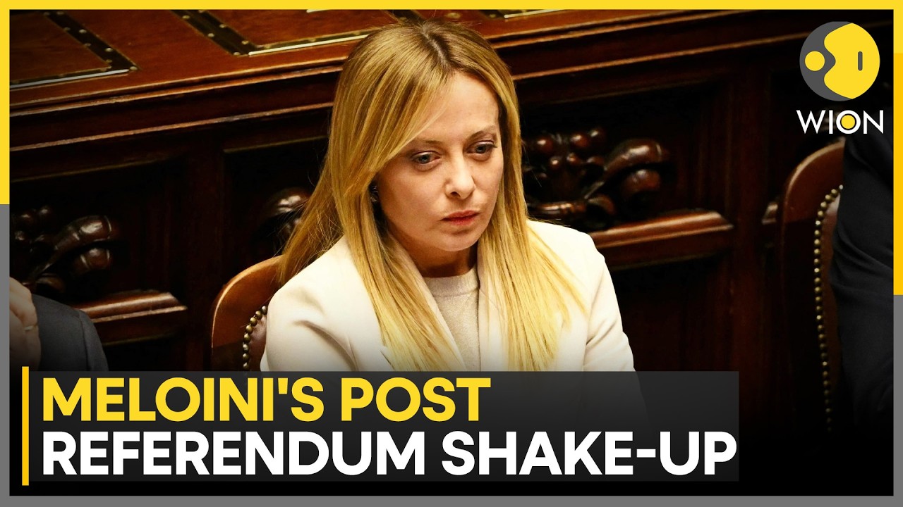 Italy: Top Officials & Tourism Minister Resign After Meloni Loses Referendum | WION
