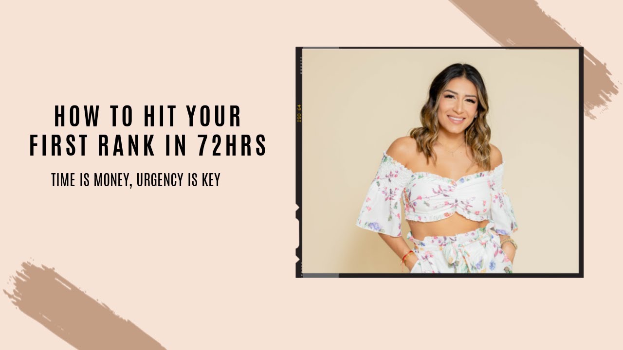 How to Hit Your First Rank in 72 Hours! // Monat MMP Training