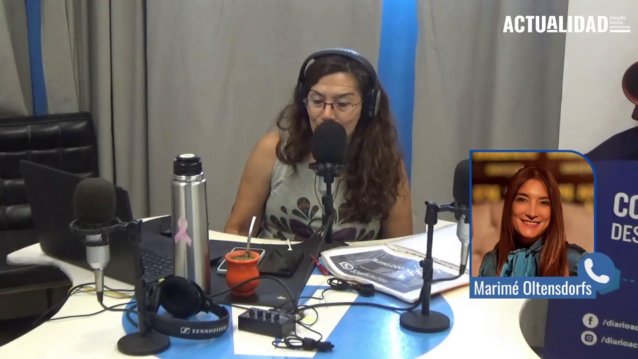 María Mercedes Oltensdorfs, sommelier y comunicadora especializada. General Villegas se prepara para