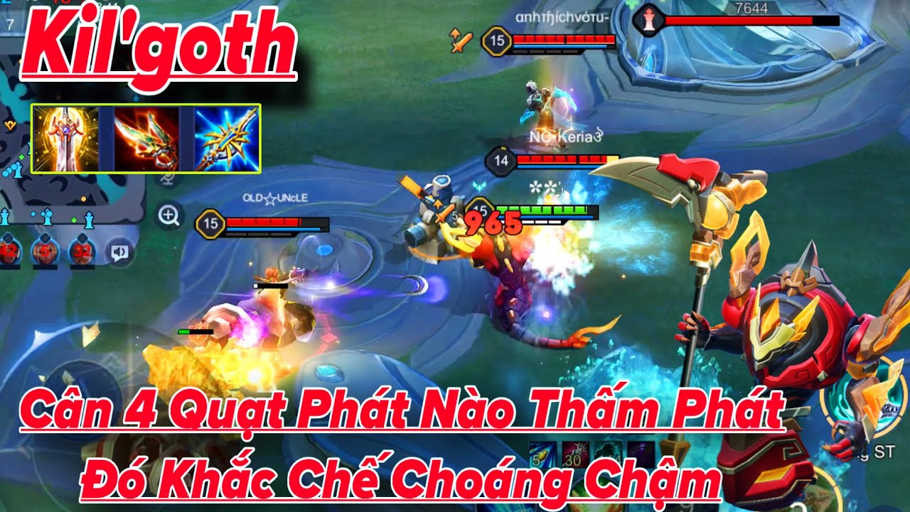 Kil&rsquo;goth Li&ecirc;n Qu&acirc;n || C&acirc;n 4 Quạt Ph&aacute;t N&agrave;o Thấm Ph&aacute;t Đ&oacute; Khắc Chế Cho&aacute;ng Chậm