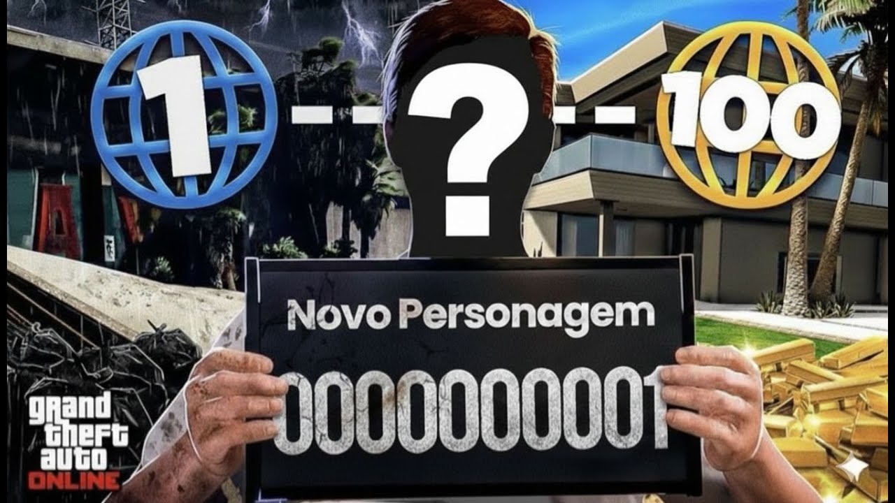 COMEÇANDO DO ZERO GTA 5 ONLINE EM 2026