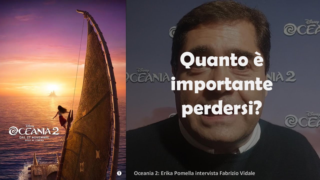 Oceania 2 | Intervista a Fabrizio Vidale, voce italiana di Maui, sul red carpet italiano