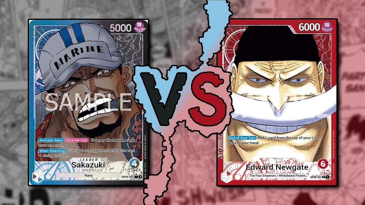 Sakazuki VS Newgate || OP05 Locals Testing