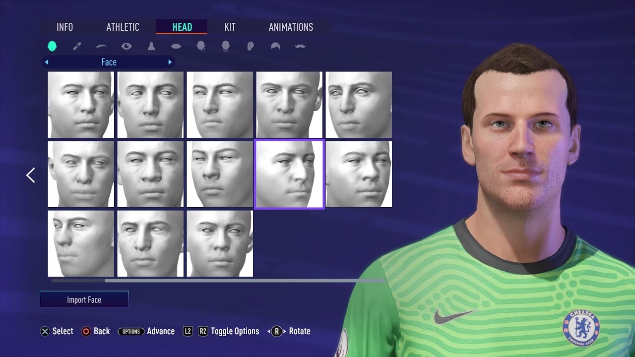 PETR CECH FIFA 21-CREATE PLAYER