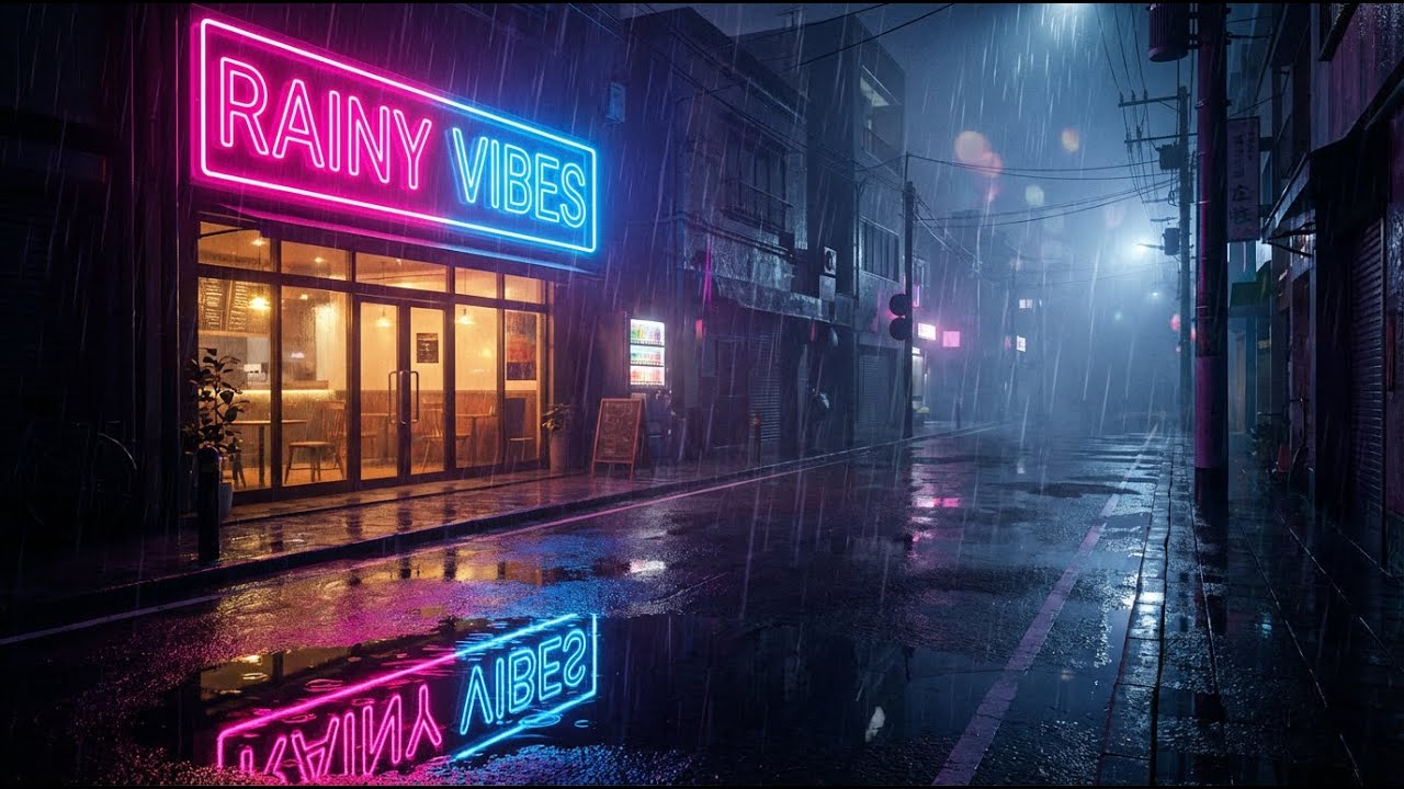 Rainy Night Fade 🌧️ Ambient Lofi for Letting Go