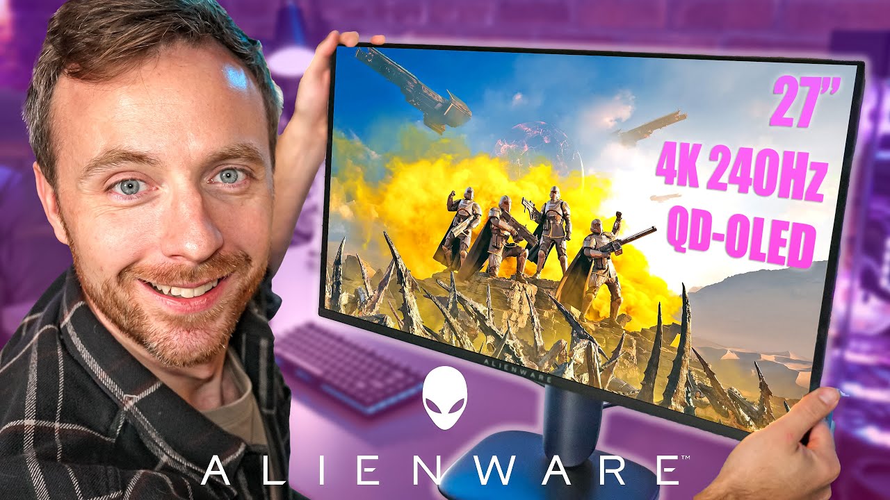 Alienware 27 4K QD-OLED Gaming Monitor - SO GOOD!!