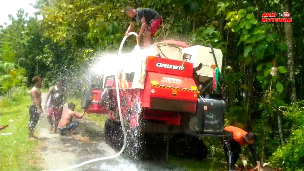 NYUCI KOMBI SAWAH MENJELANG BULAN RAMADHAN 1442H