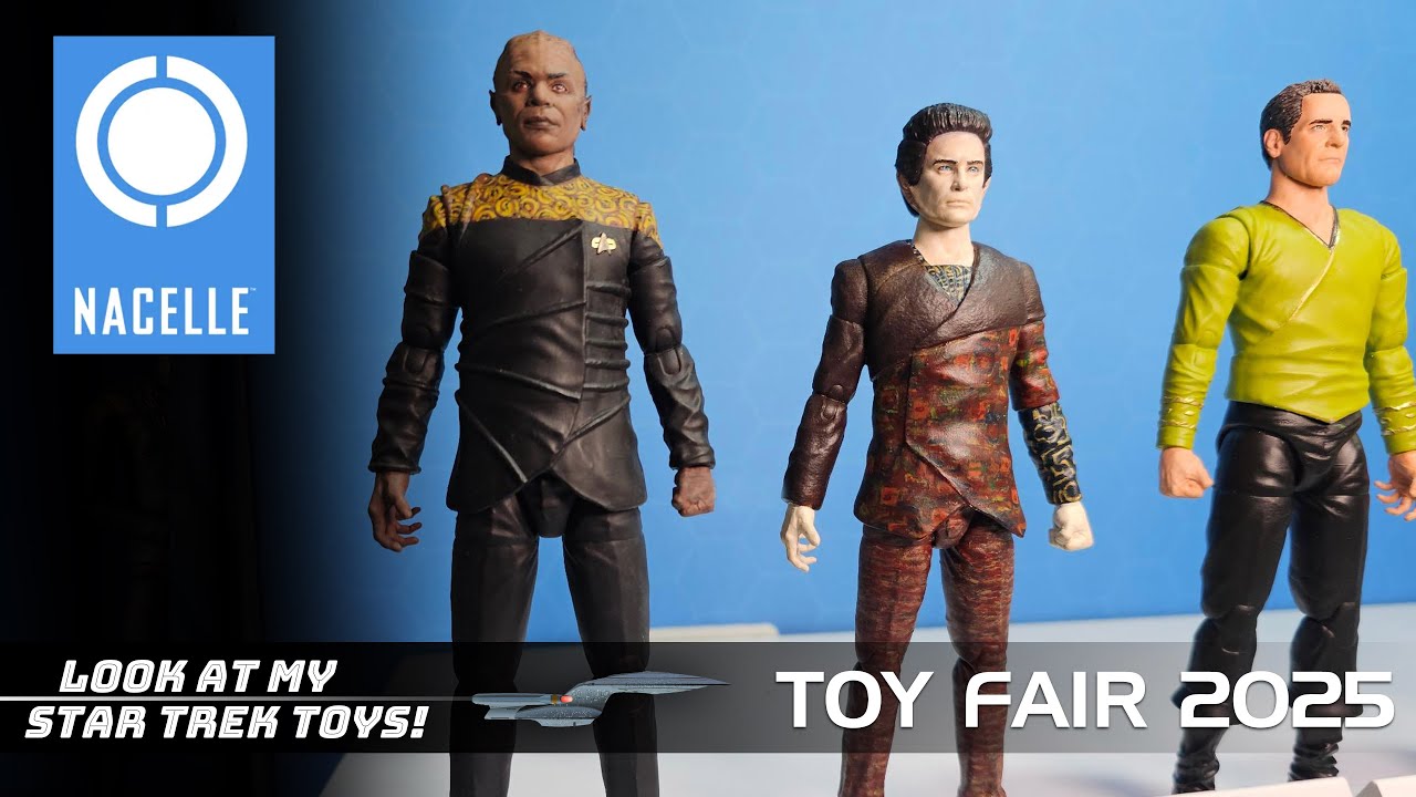Nacelle Toys представляет первую волну своих новых фигурок по вселенной Star Trek на выставке игр...