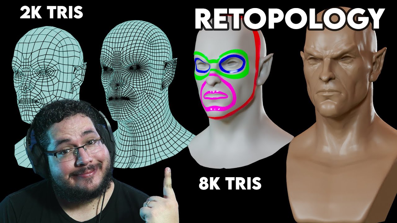 Face Retopology Tutorial: Step-by-Step Guide to Perfecting Your 3D Model