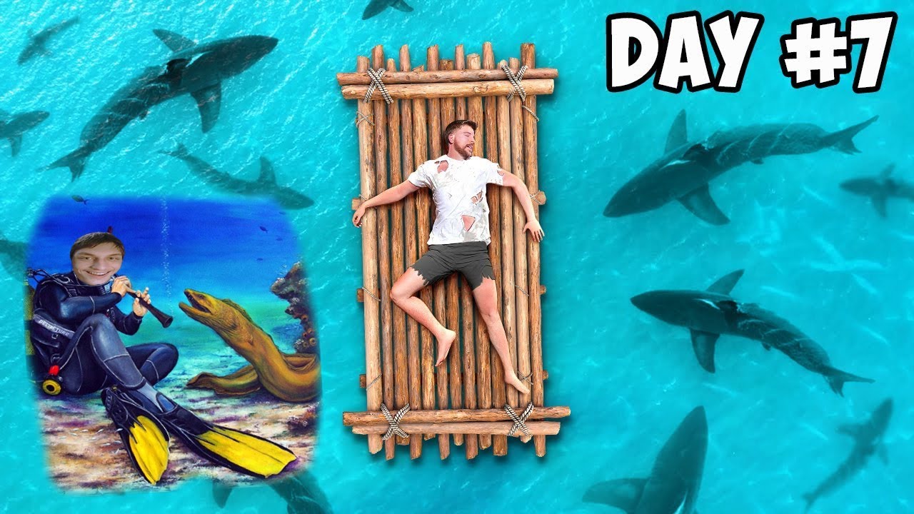 7 Дней в Открытом Море - Реакция на MrBeast (Мистер Бист)
