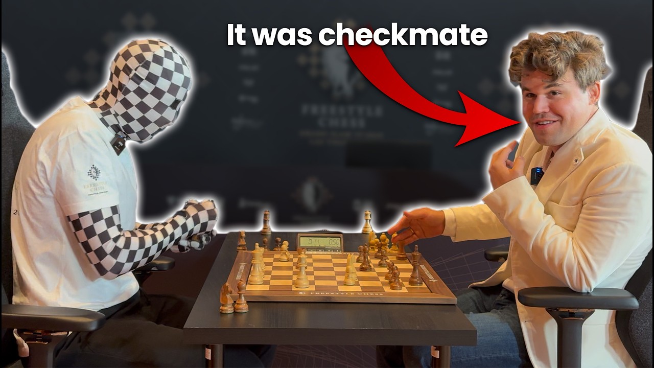 Checkmate Against Magnus Carlsen!!