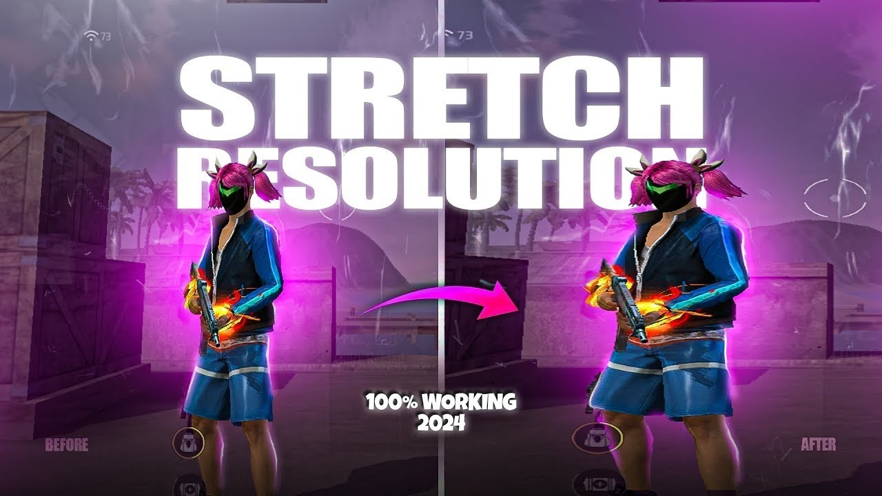 Stretch Screen Resolution Tutorial for Free Fire ⚙️🩸