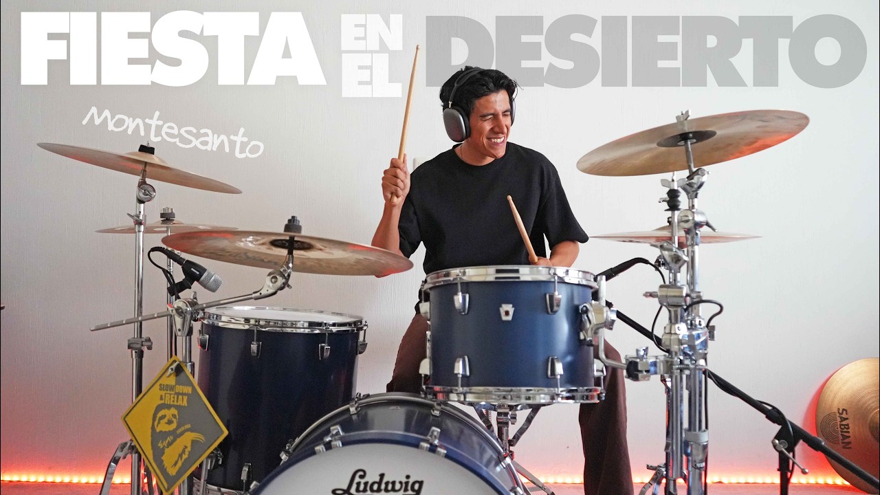 FIESTA EN EL DESIERTO - Montesanto | Drum Cover *Batería*