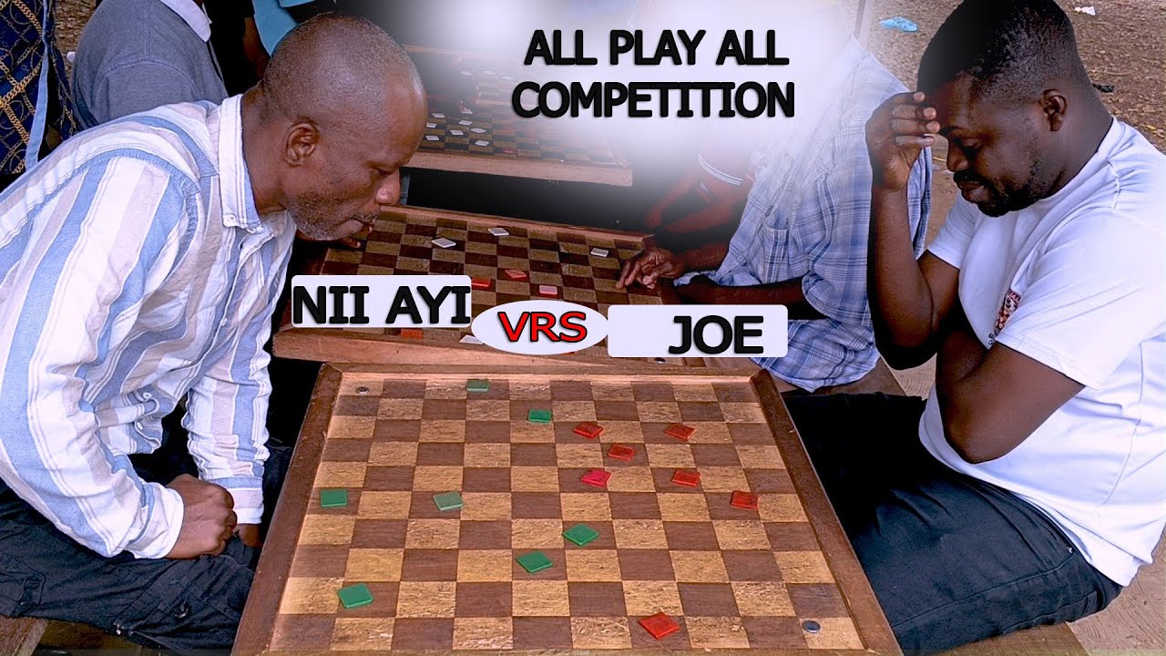 5 GAMES PLAYED.NII AYI VERSUS JOE.ALL PLAY ALL.