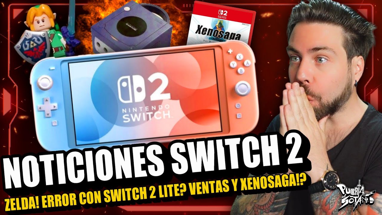 🔥NOTICIONES Nintendo Switch 2! Switch 2 LITE es un 