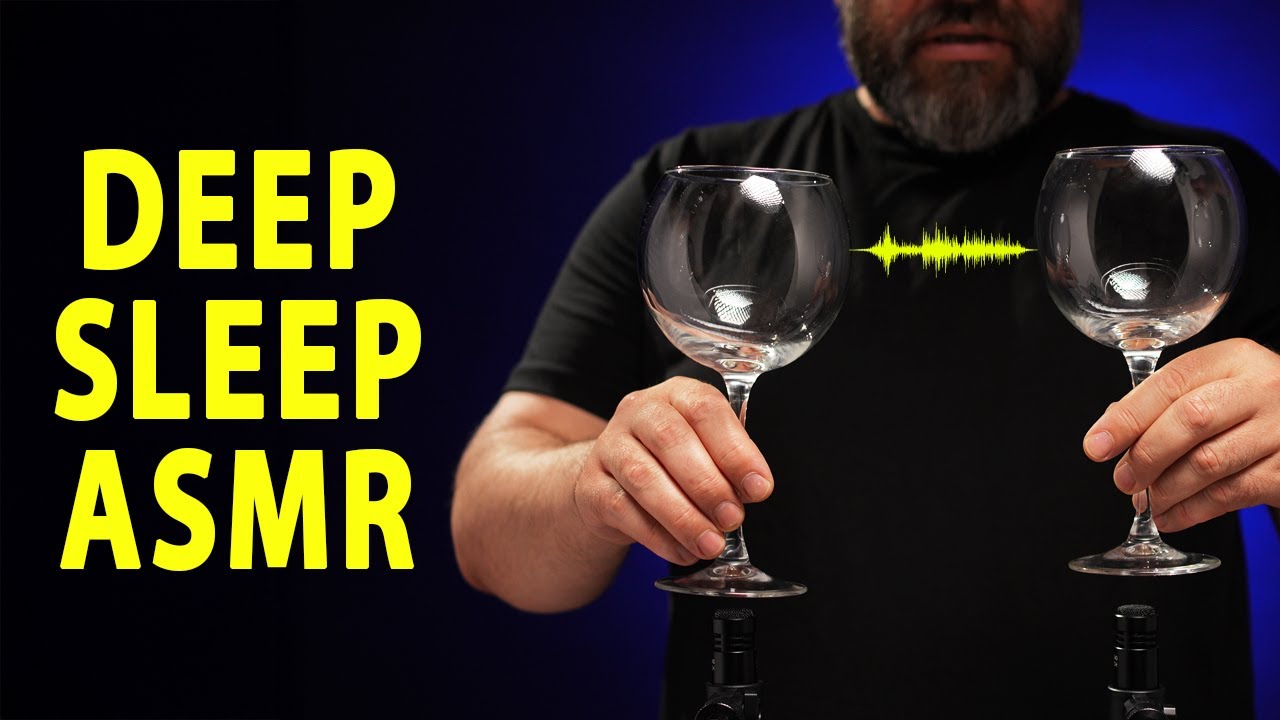 ASMR Glass Sounds: Wine Glasses & Pour-Over (Tapping, Clinking, Scratches) 🥂☕