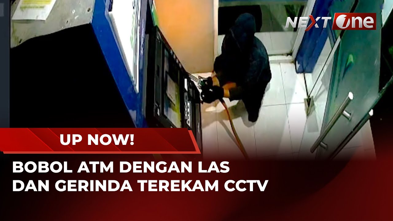Polisi Tangkap Pelaku Pembobol Mesin ATM Dengan Las dan Gerinda | UP NOW!