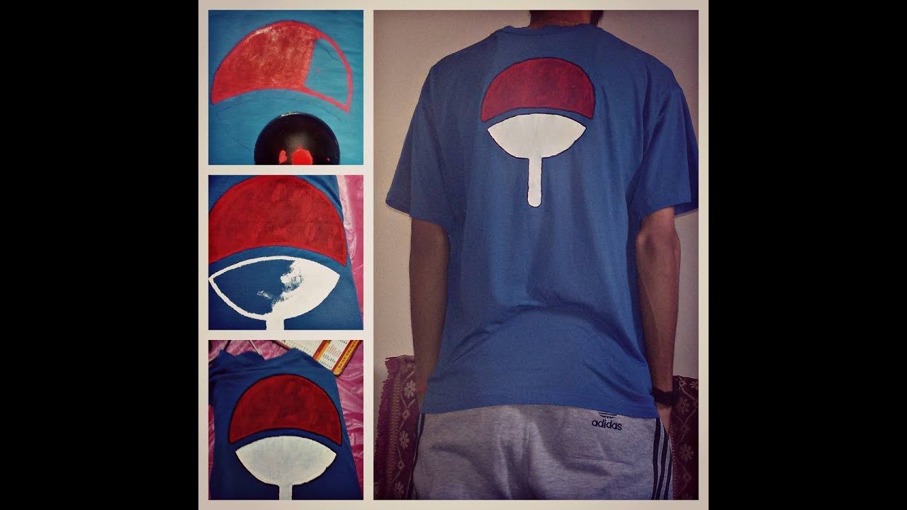 DIY | Uchiha t-shirt (sasuke t-shirt)