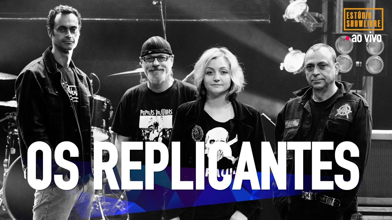 Os Replicantes no Estúdio Showlivre - Ao Vivo