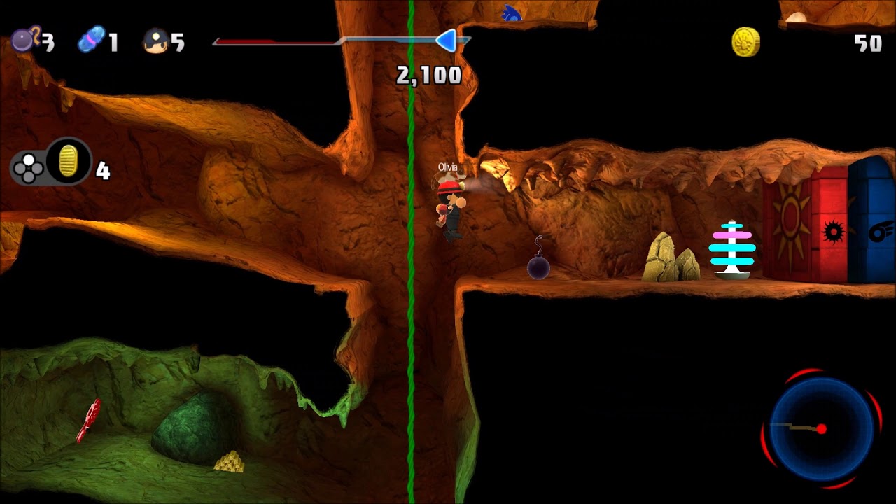 Spelunker Party Level 1-1 World Record