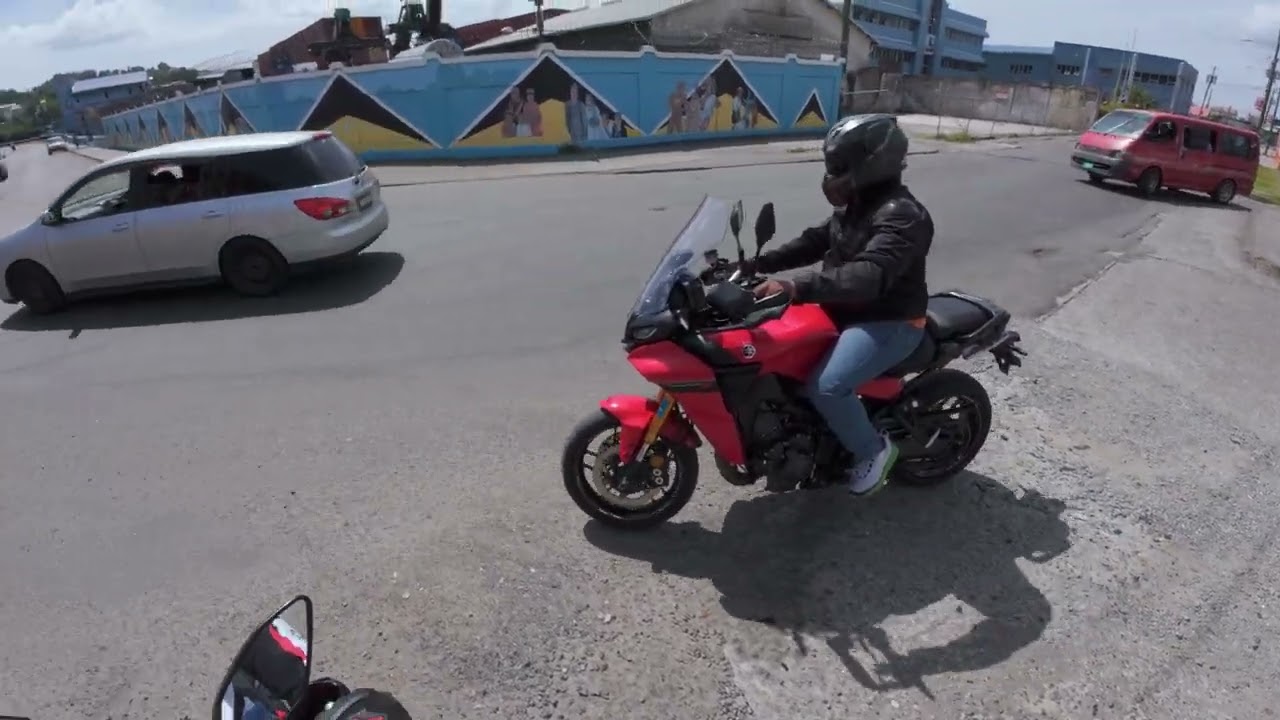 YAMAHA TRACER 900GT, 9GT, 9GT+ & Kawasaki z650, Sunday ride to Vieux Fort |PART 1|