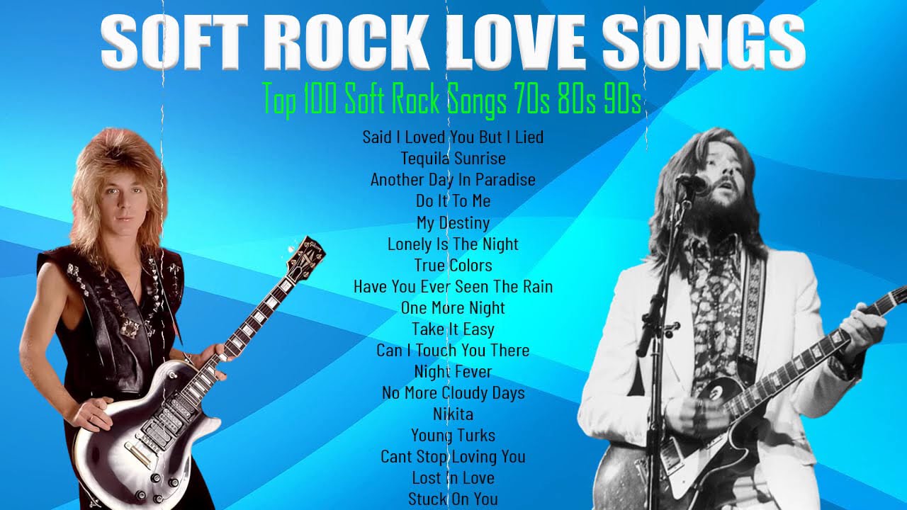 Soft Rock Ballads 70s 80s 90s 🎶 Eric Clapton, Phil Collins, Elton John, Michael Bolton, Chicago...