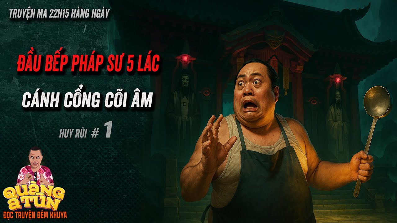 🔴Quàng A Tũn diễn đọc Truyện ma pháp sư : NGƯỜI CANH CỔNG ÂM tập 1 | seri Đầu bếp Năm Lác