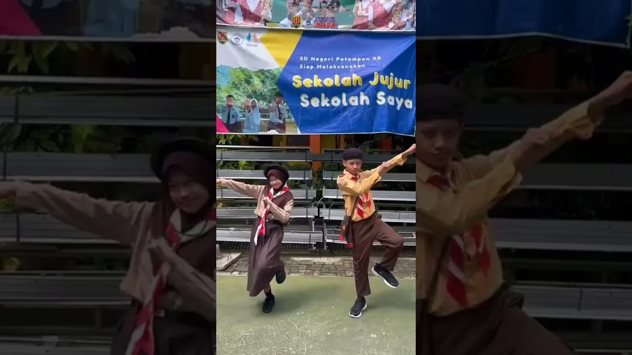 Ini nih seragam-seragam buat sekolah di SDN PETOMPON 02 jangan sampai salah yaah #sekolah #sd #murid