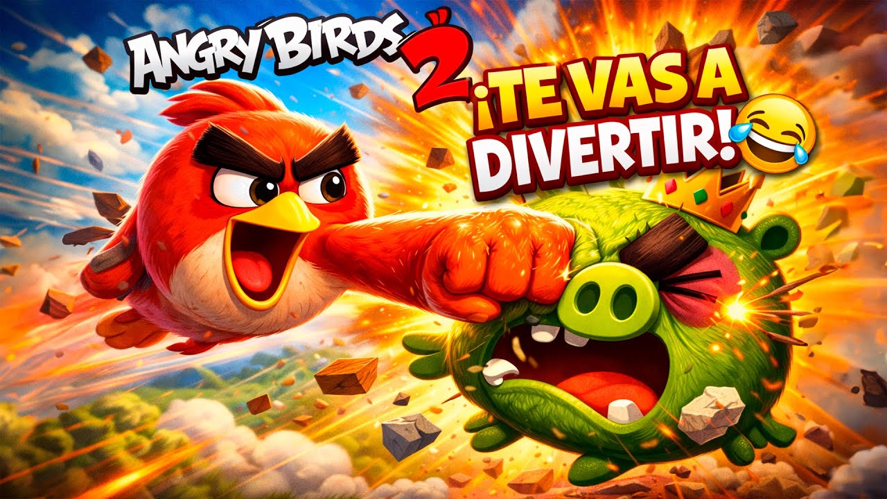 Nivel 35–38 en Angry Birds 2 😱 | Racha, boss y momentos muy raros