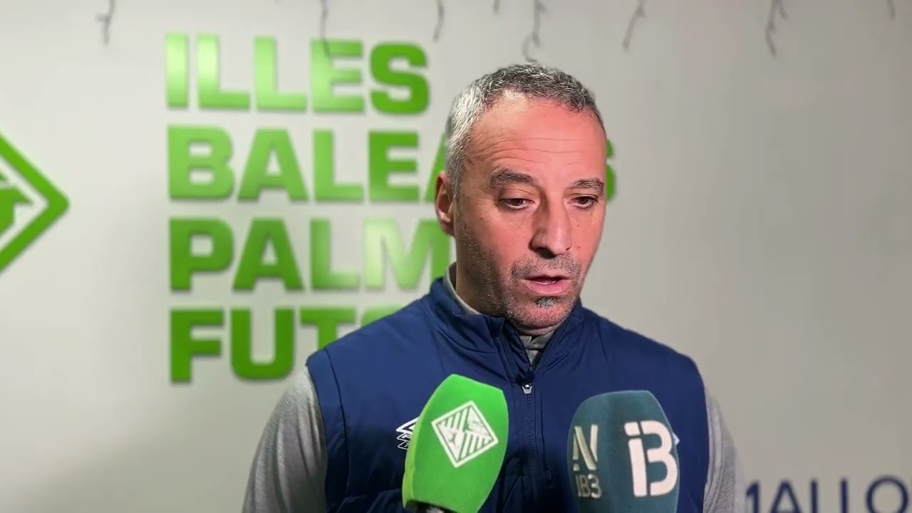 Declaraciones de Antonio Vadillo entrenador del Illes Balears Palma Futsal