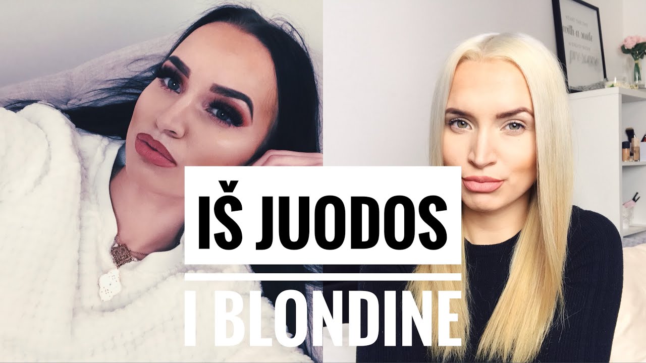 Iš Juodos i Blondine per 3 valandas ! 💥