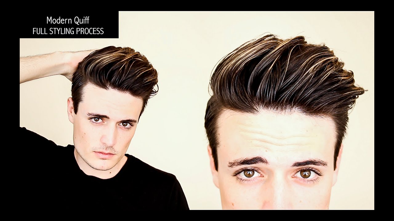Undercut Hairstyle | Modern Quiff - FULL PROCESS, NO EDITS - Mens Hair Tutorial