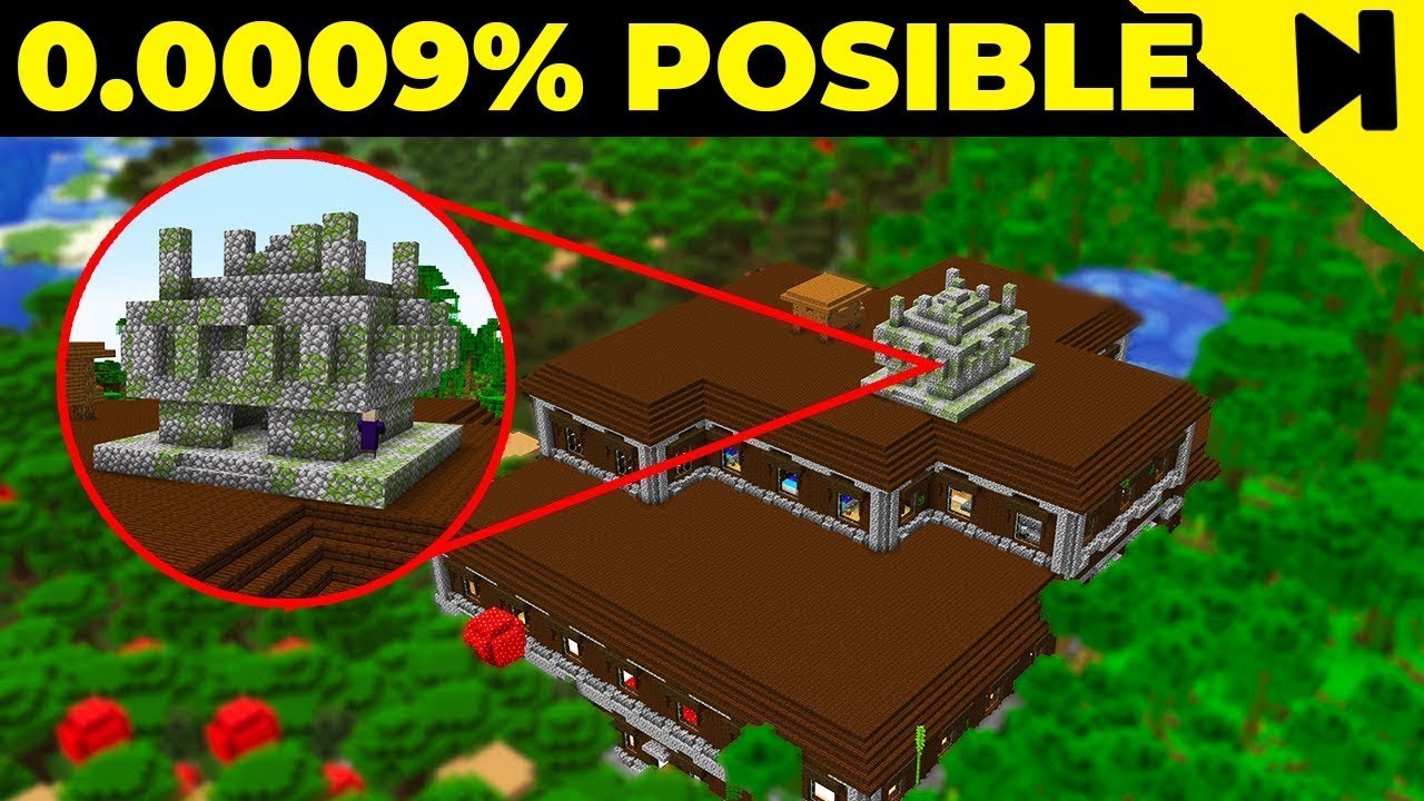 Las Estructuras M&Aacute;S EXTRA&Ntilde;AS Que Puedes Encontrar en Minecraft