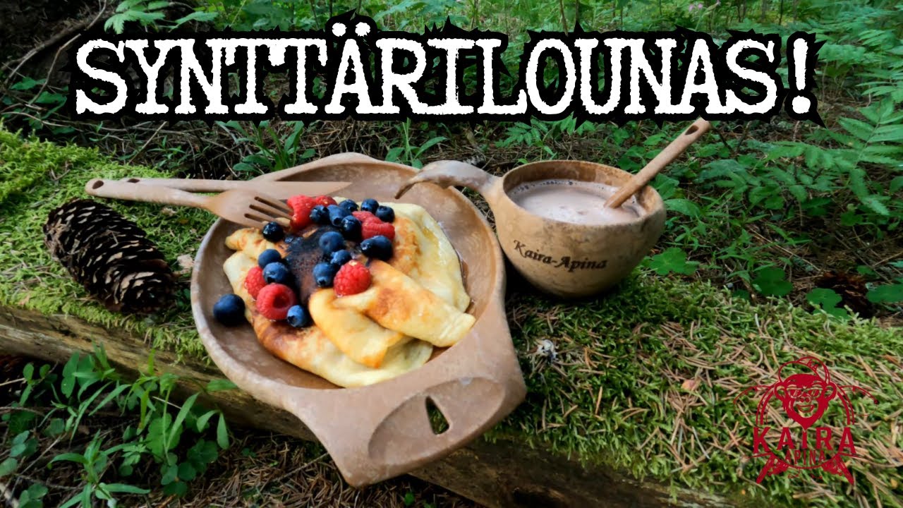 Synttärilounas metsässä!