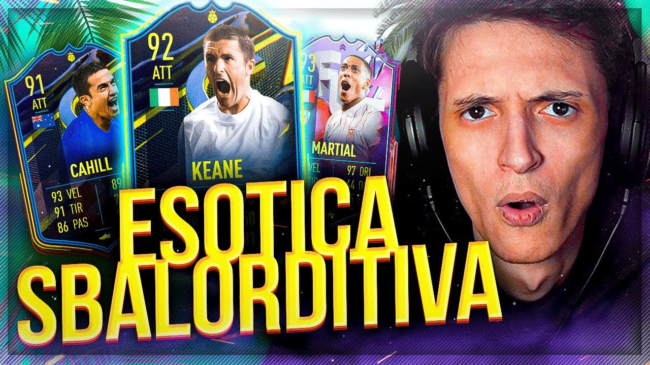 ESOTICA SBALORDITIVA CON ROBBIE KEANE 92!