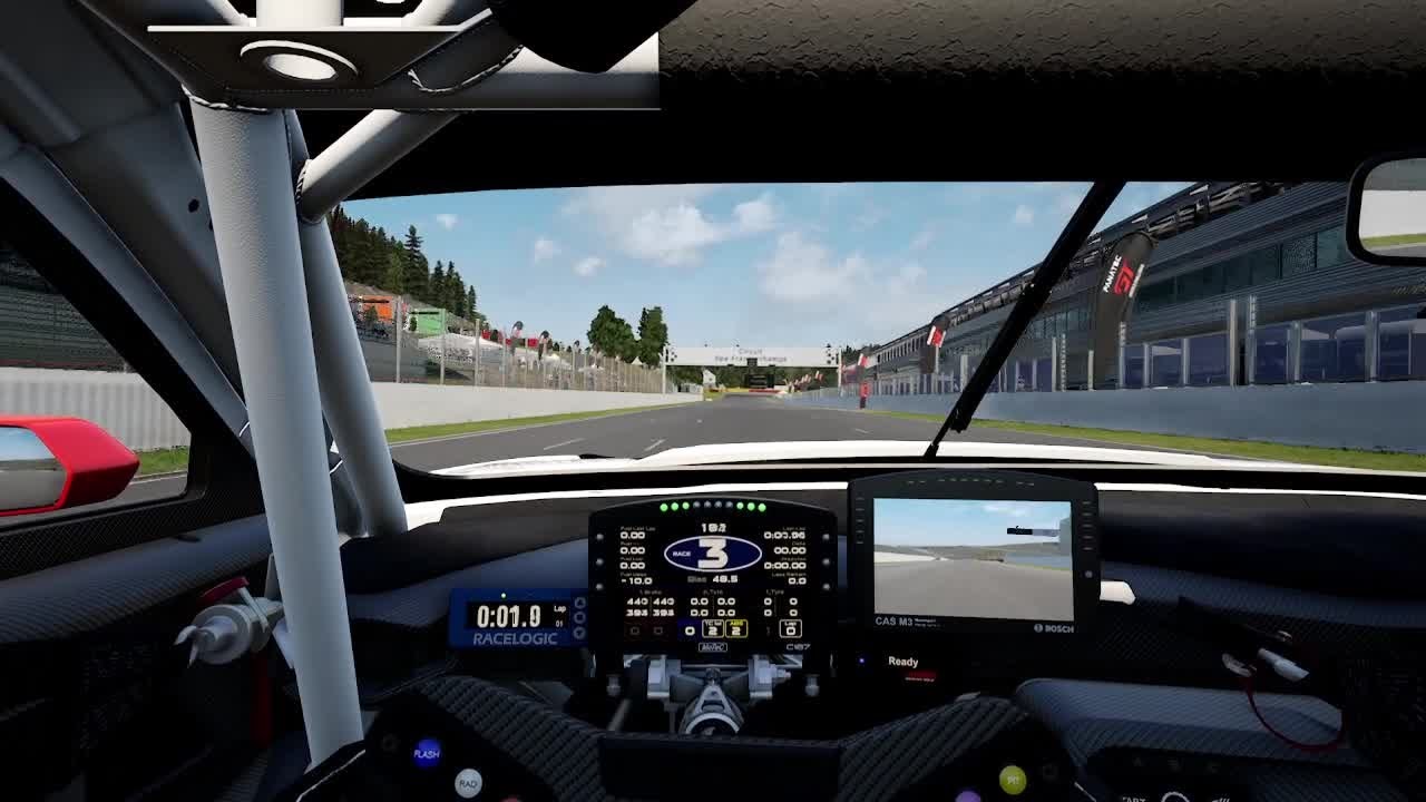 ACC Spa-Francorchamps Ford Mustang GT3 (Dry) Track Guide (Hotlap + Telemetry)