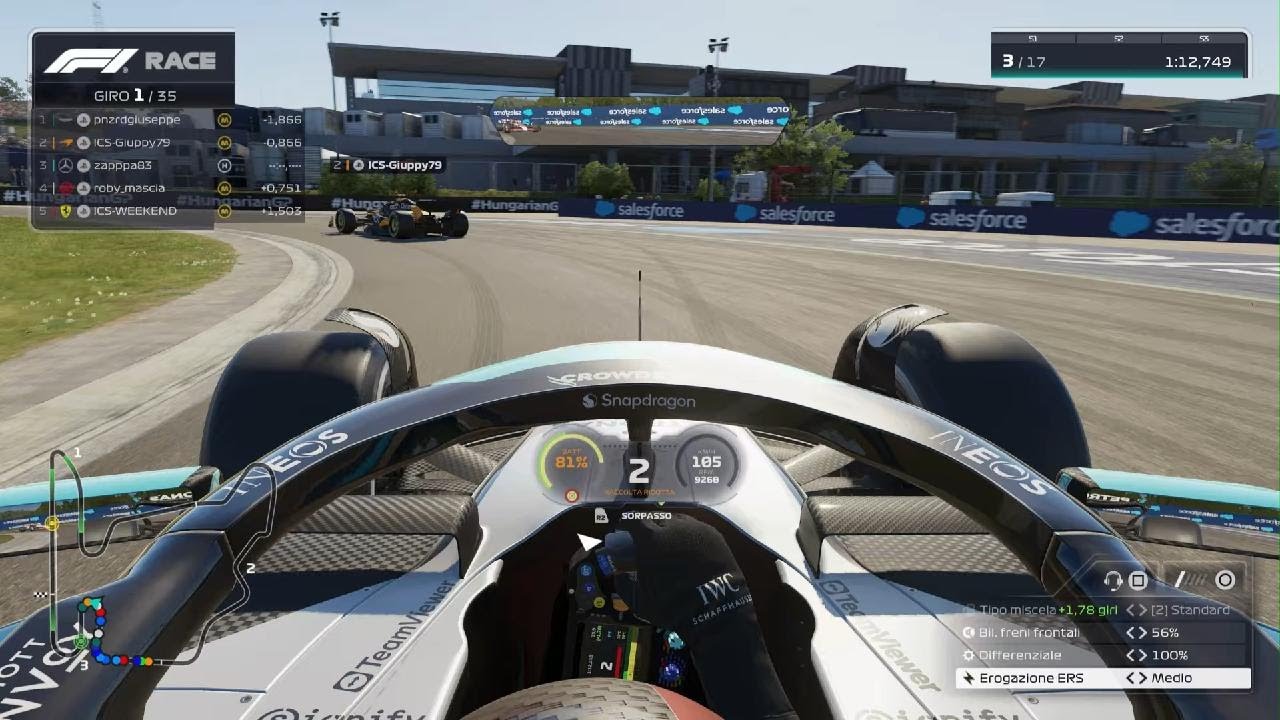 F1 25 ICS Season 11 - R2 - Hungary - Race - Ruined everything