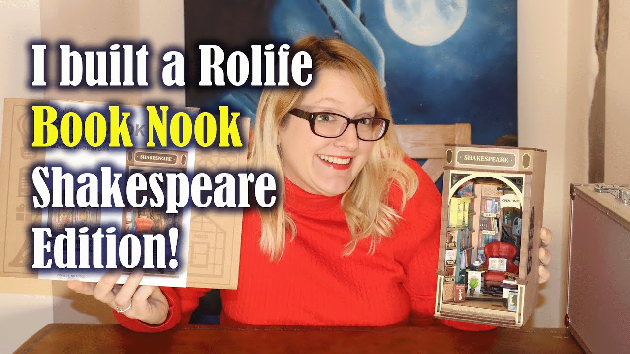 Создание Rolife BookNook — издание, посвященное Шекспиру