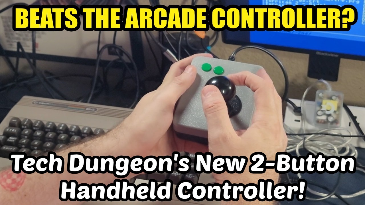 The PERFECT 2 Button Controller for C64 Ultimate?