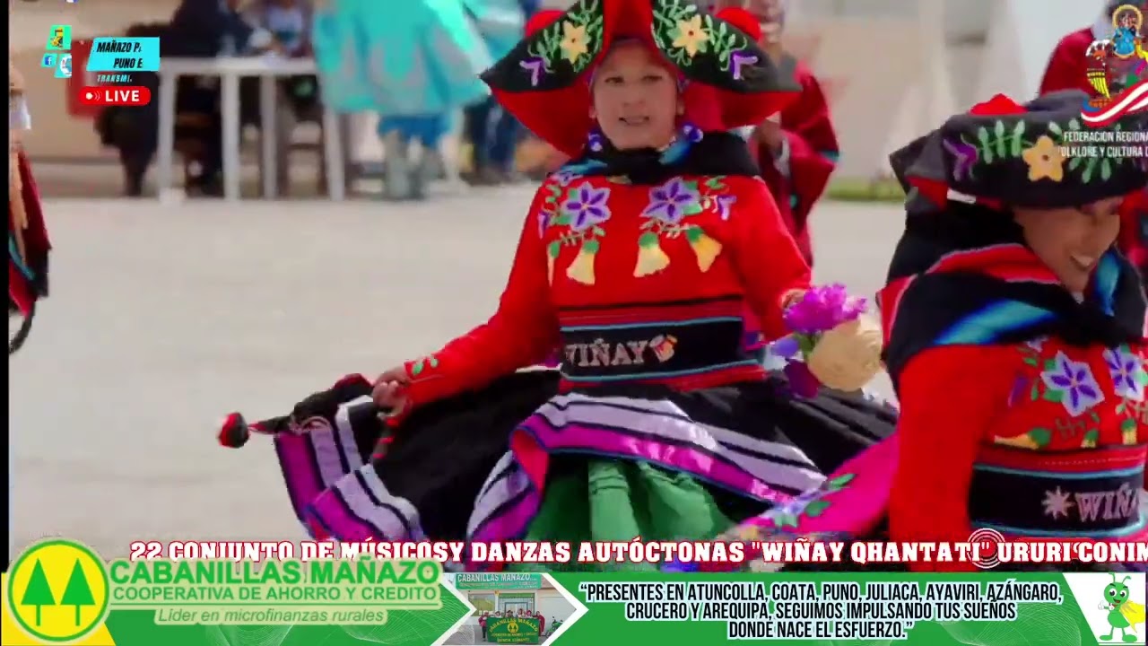 22 CONJUNTO DE MÚSICOSY DANZAS AUTÓCTONAS 