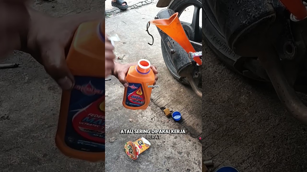 Oli Motor Berkualitas Tinggi Yang Direkomendasikan Untuk Motor Matic Harian || Oli Motor Matic