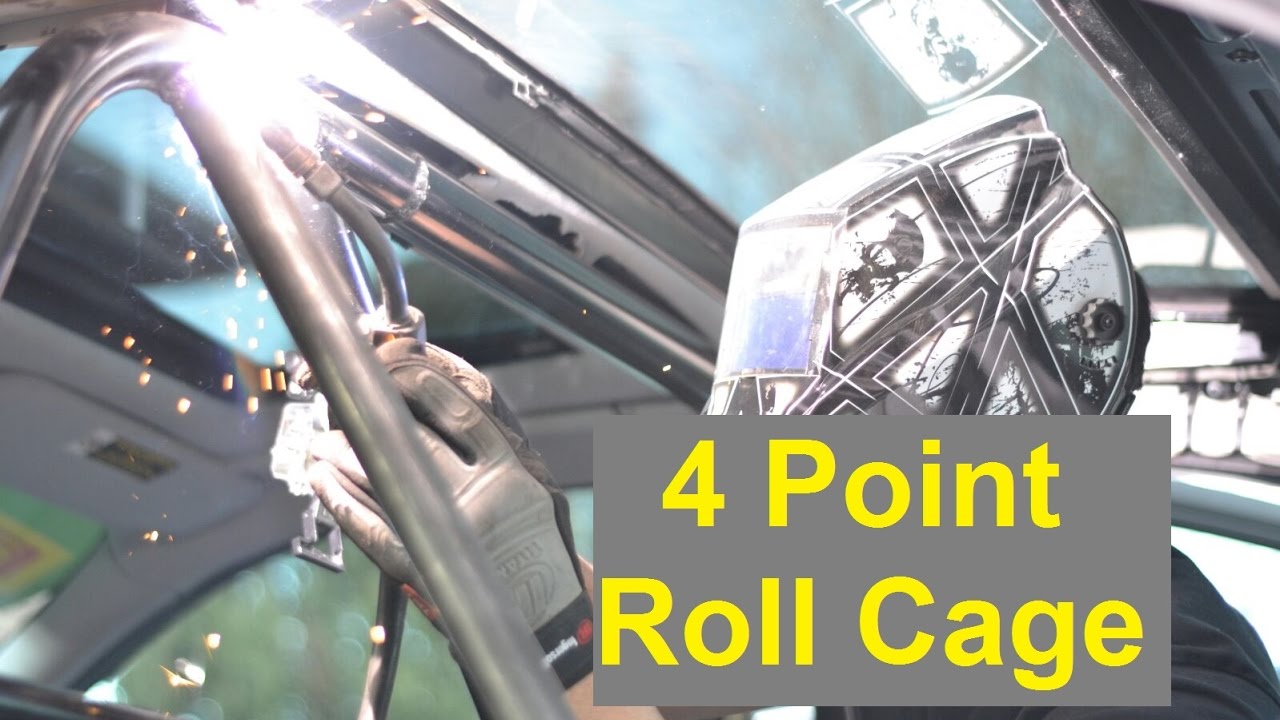 How to Build a Properly Fast Track Car - Part 9 (4 Pt Roll Cage)