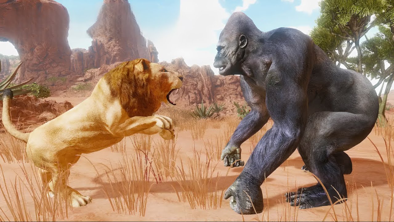 Gorilla Vs All Animals - The Gorilla Animal Simulator (Yusibo Simulator Games)