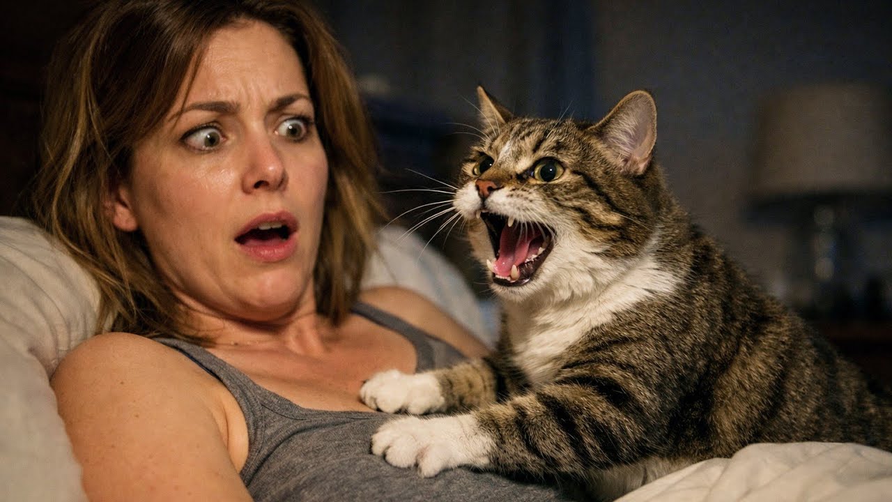 Cat Refused to Let Her Sleep for Months — Then Camera Revealed The Shocking Truth