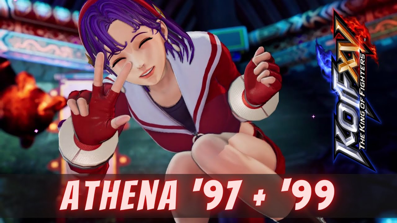 Classic Athena '97 '99 💖 KOF XV mods