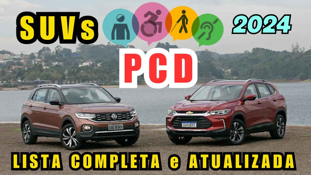 SUVs para PCD em 2024!(LISTA COMPLETA e ATUALIZADA)